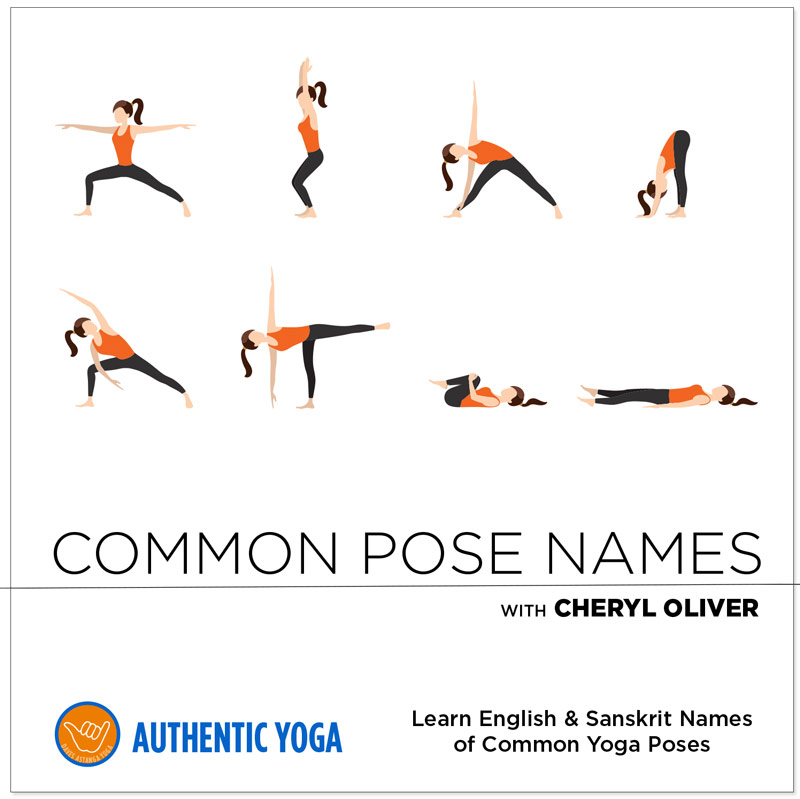 Common Yoga Pose Names in Sanskrit