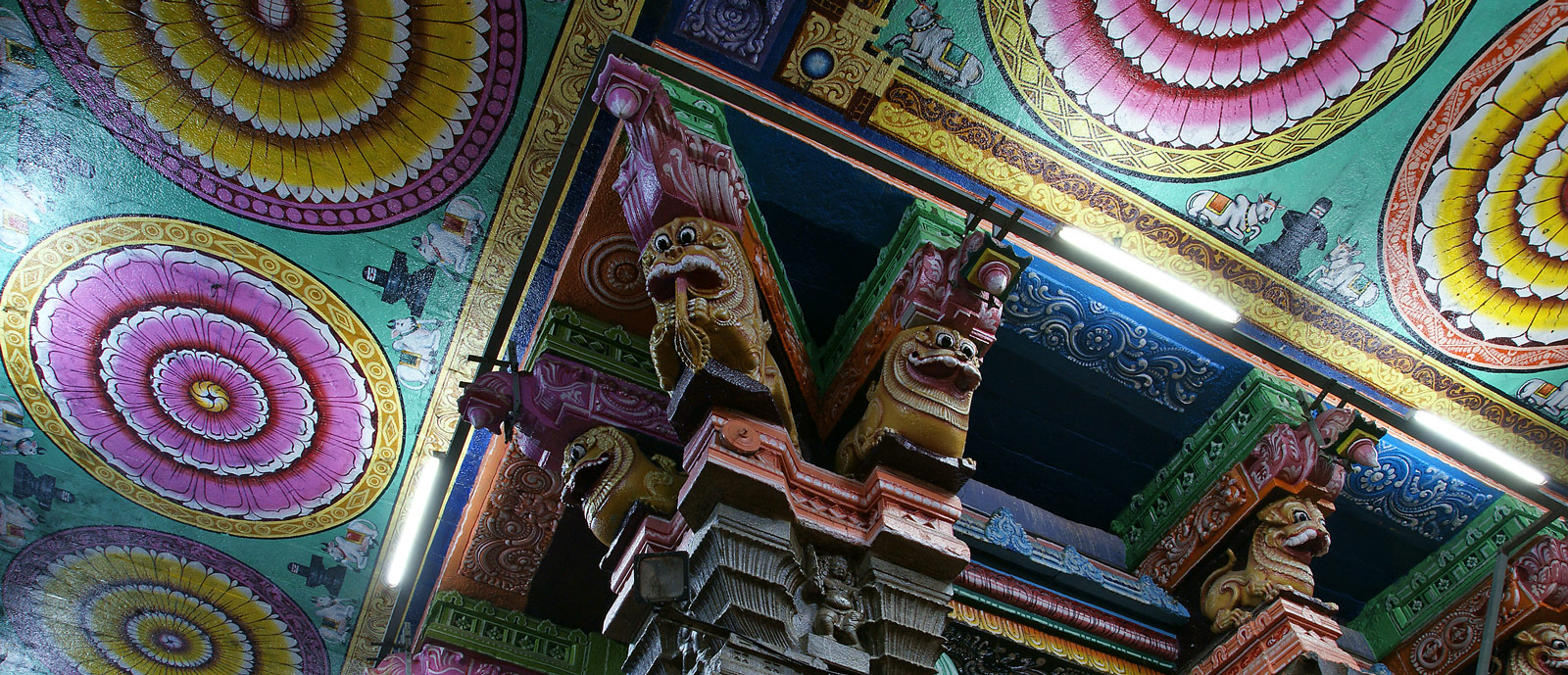 Sanskrit temple in India